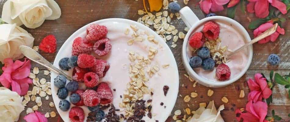 Raspberry Spiced Oats Nicecream