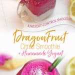 Dragonfruit Citrus Yogurt Smoothie