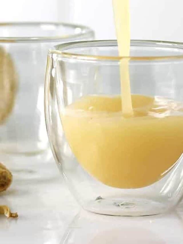 Ginger Shots for Weight Loss (3 ingredients)