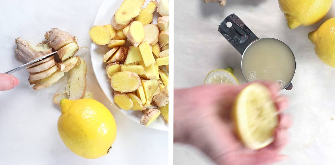 Lemon Ginger Cayenne Energy Shot