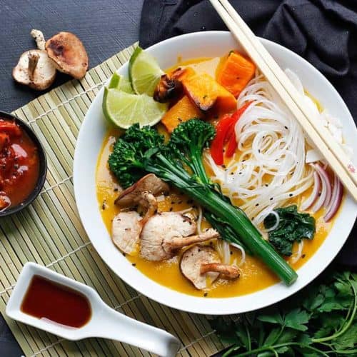 Easy Vegan Khao Soi Thai Noodle Soup