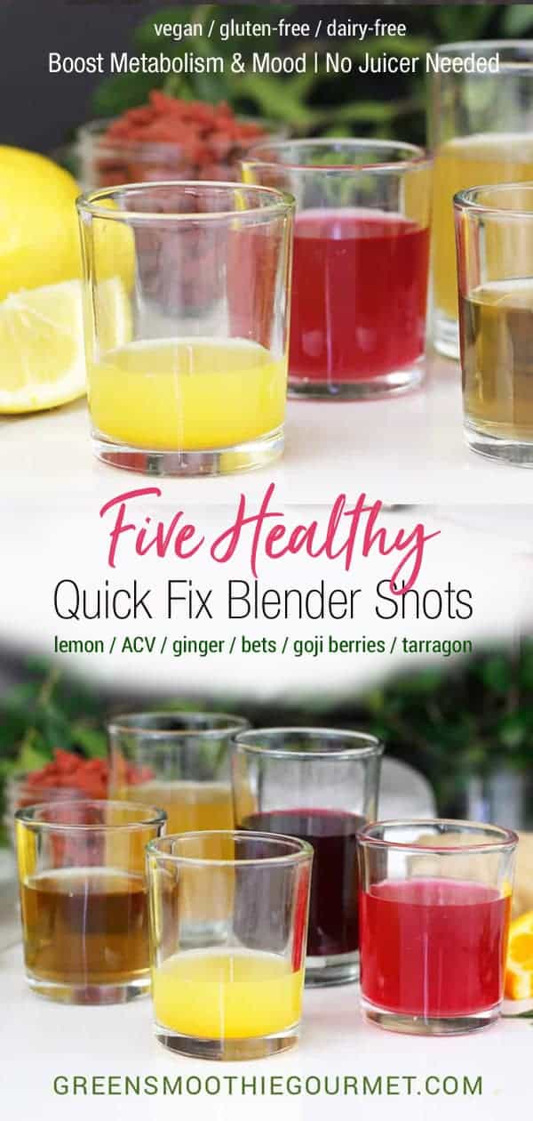 5 Quick Fix Blender Shots to Boost Metabolism & Mood
