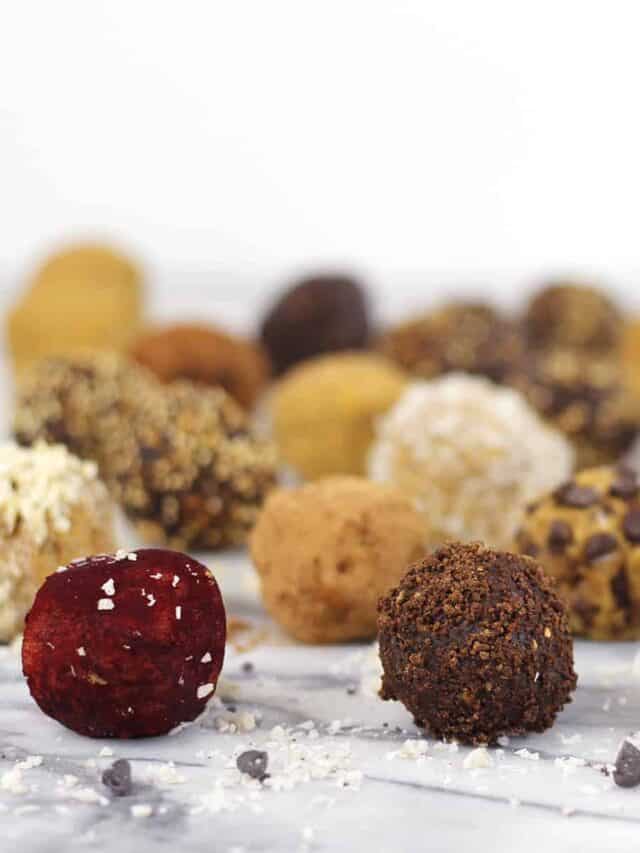 Peanut Butter Oat Energy Balls