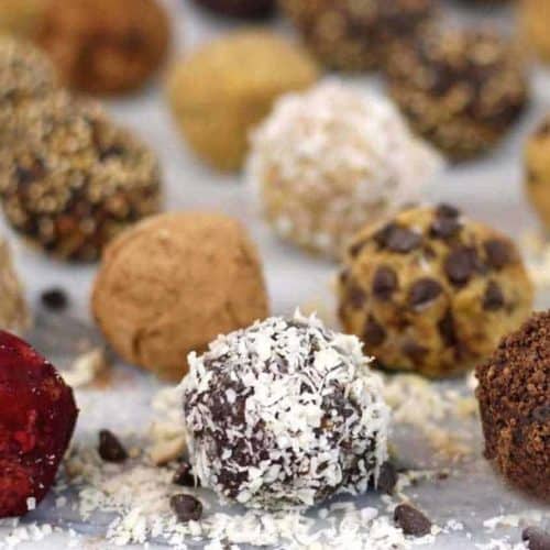 2 Ultimate Raw Bliss Ball Recipes (vegan, dairy-free, no-date, protein)