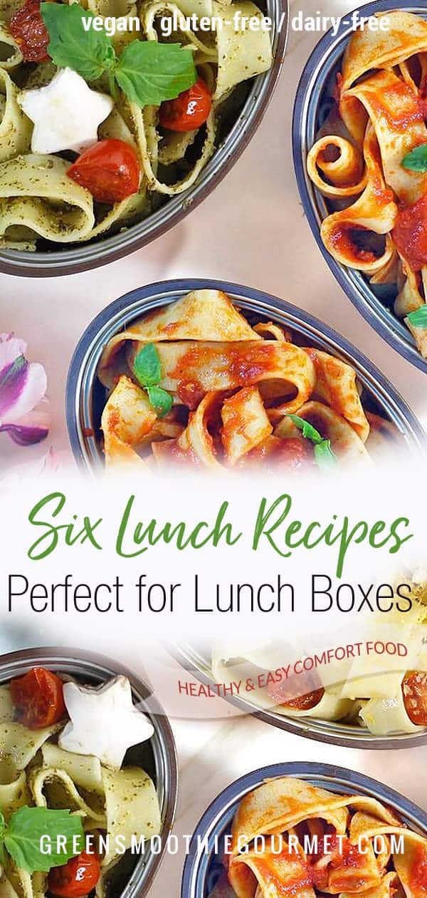 Healthy Lunchbox Recipes (Pasta, Quinoa & even Chocolate)