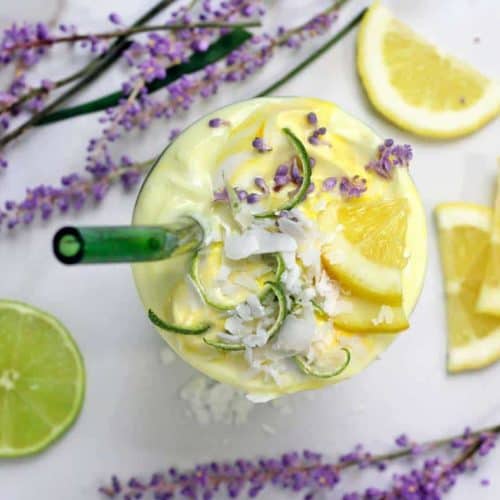 Lemon Lime Lavender Smoothie