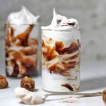 whipped cashew cream, a cool whip substitute.