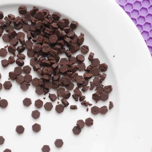 How to: Homemade Dark Chocolate Chips (3-ingredients - vegan, gluten-free, dairy-free)