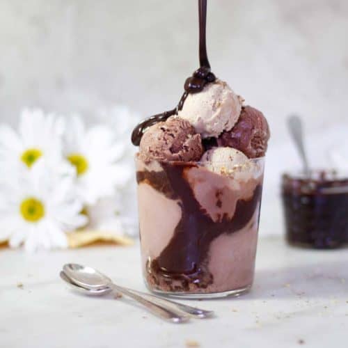 Blender Chocolate Ice Cream - {vegan, banana-free, dairy-free}