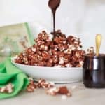 Dark Chocolate Sea Salt Popcorn {vegan, dairy-free, refined-sugar-free}