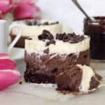 chocolate mousse cake.