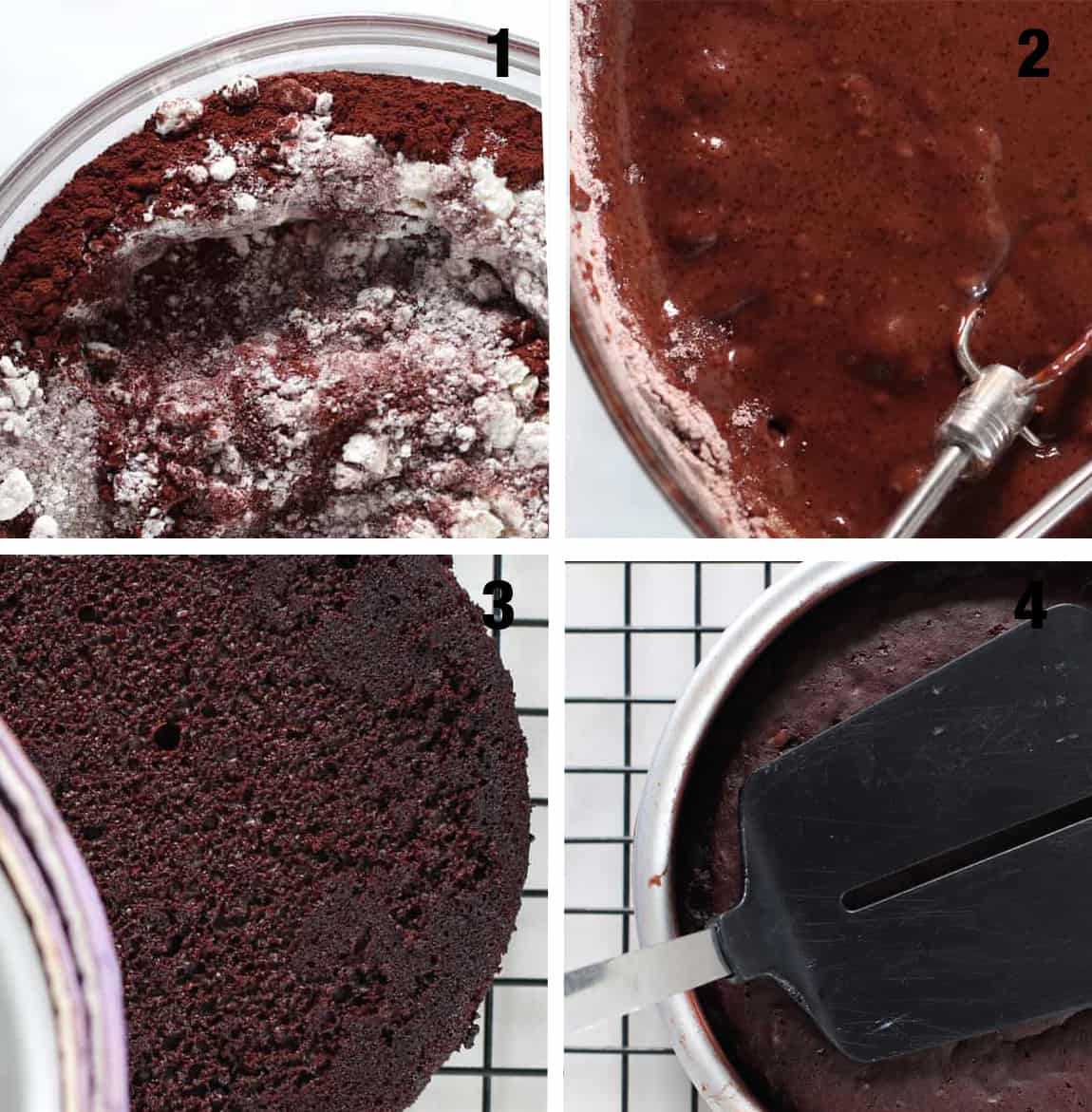 steps to make cinnamon chocolate cake