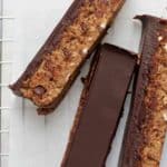 Soft Chocolate Chip Granola Protein Bar (vegan, dairy-free, gluten-free)