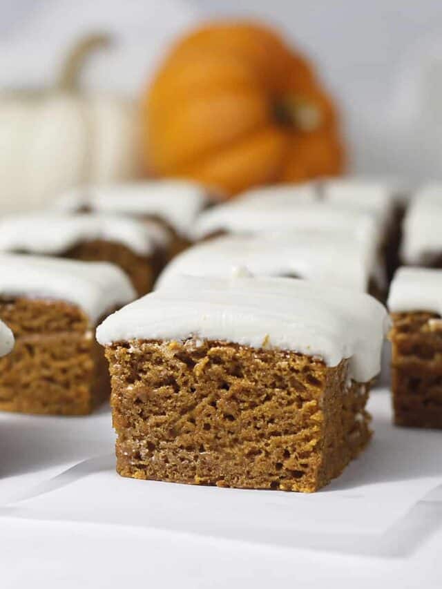 Pumpkin Cake (cream cheese frosting)