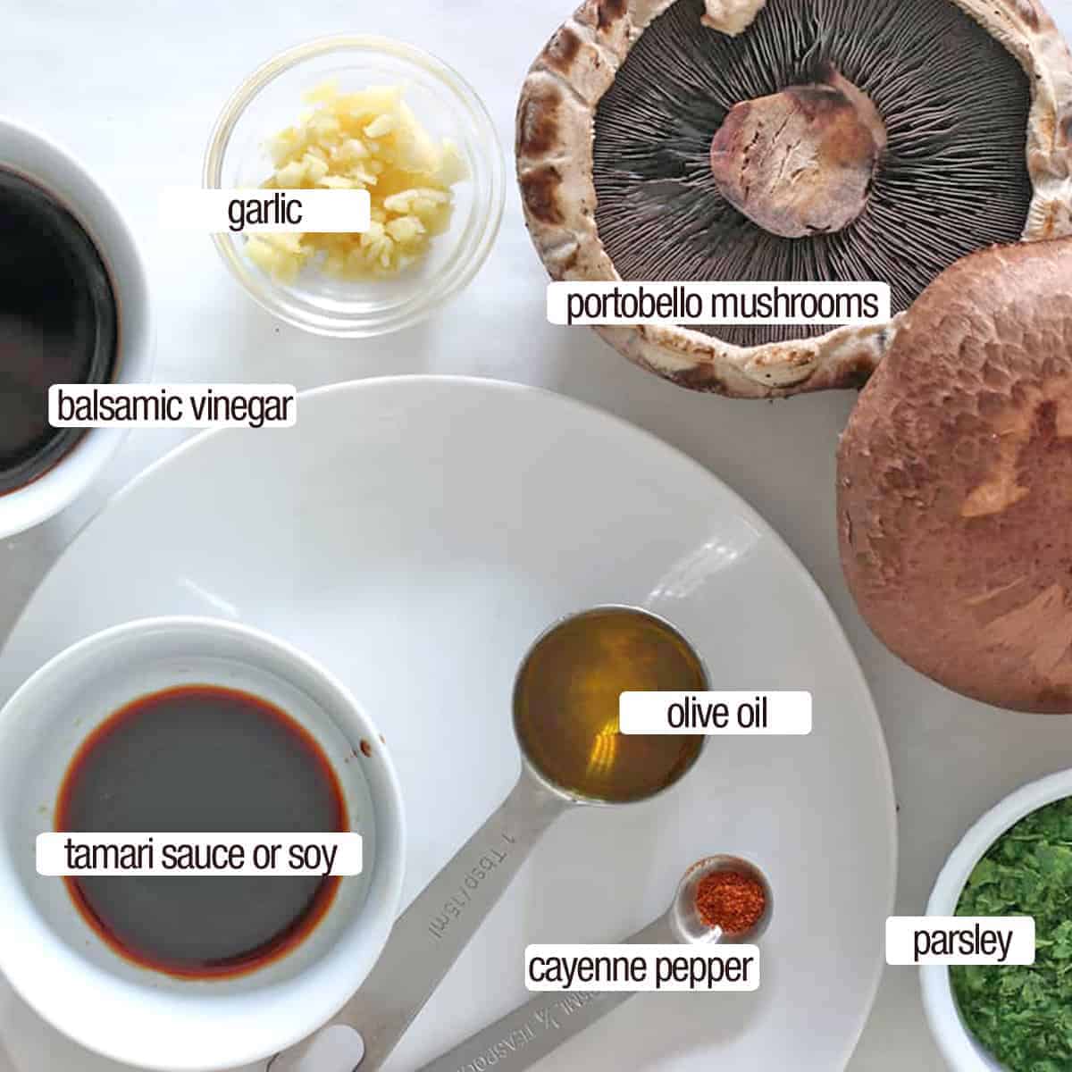 grilled portobello mushrooms ingredients.