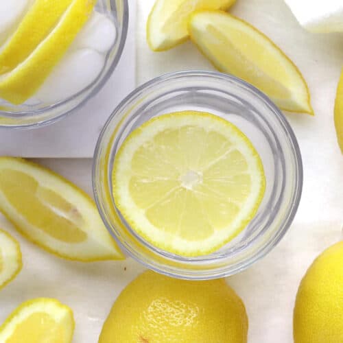 How to Make Lemon Water + Benefits