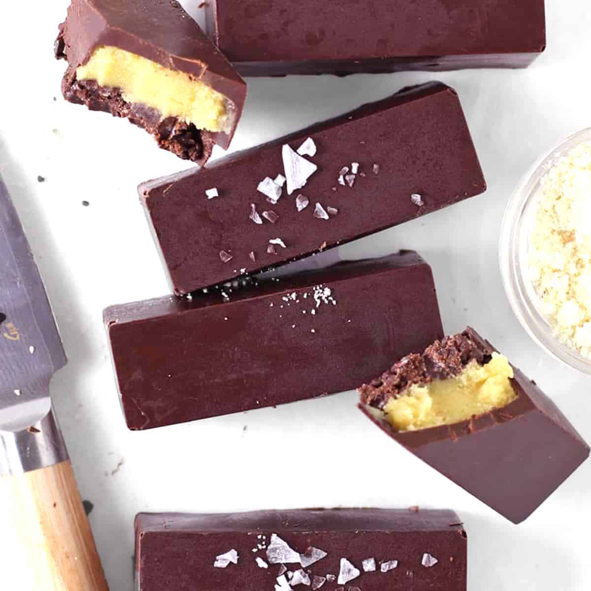 homemade twix bars.