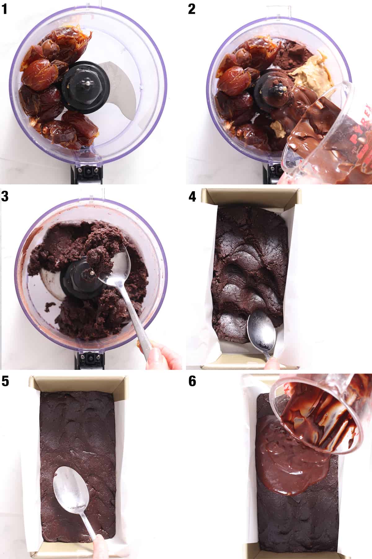 steps for no bake brownies