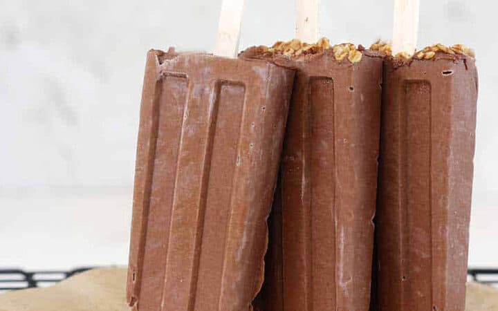 fudgesicles that stand up on a cooling rack