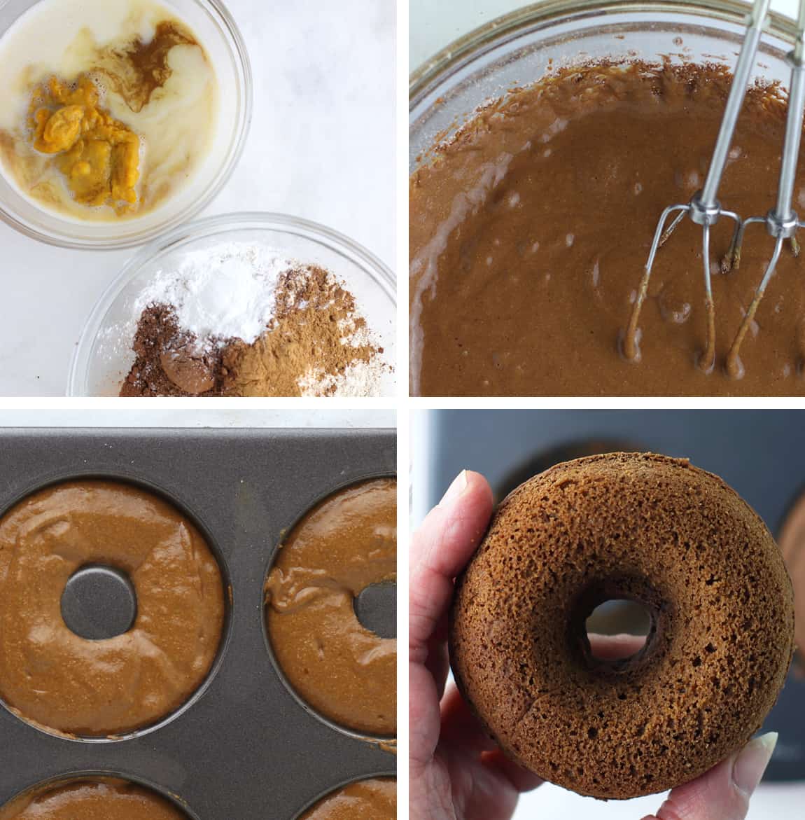 Steps to make Chocolate Frosted Donuts