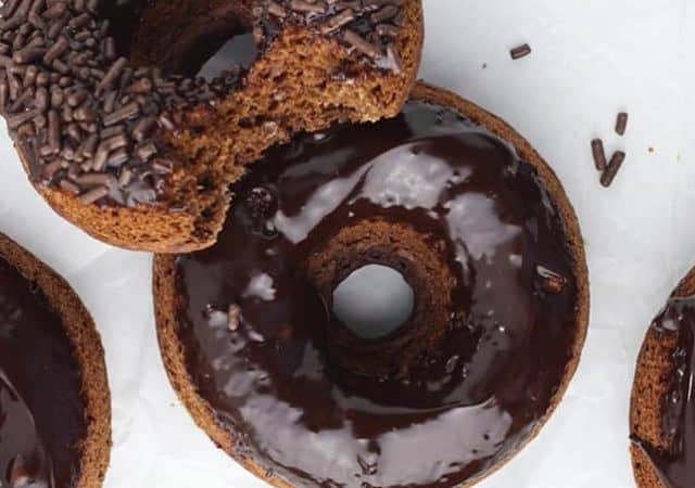 Chocolate Frosted Donuts