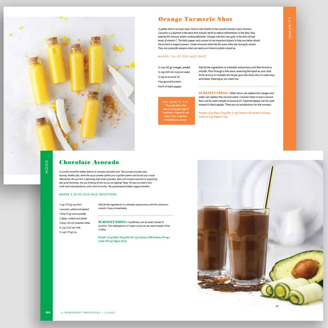 4-Ingredient Smoothies and Juices Cookbook by Dee Dine