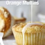 Healthy cranberry orange muffins