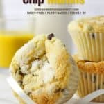 Healthy Chocolate Chip Muffins