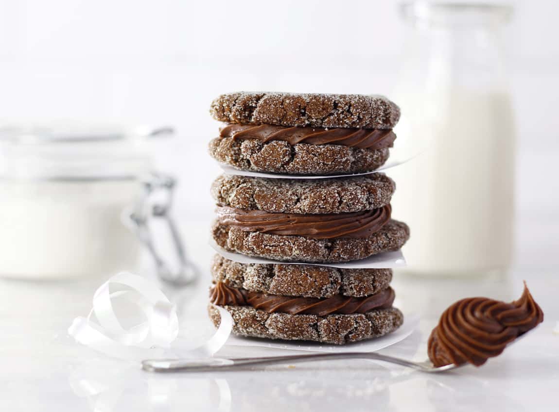 Healthy Vegan Molasses Cookies