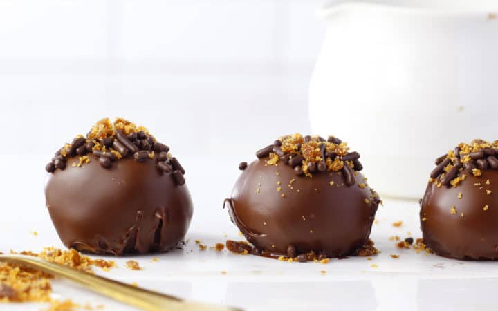 Chocolate Praline Truffles
