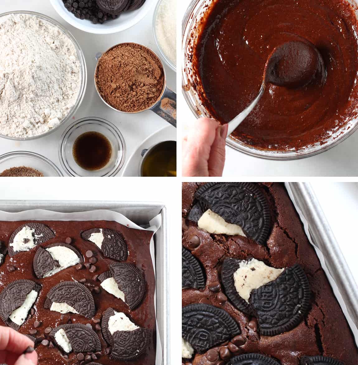 Oreo Cookie Brownies