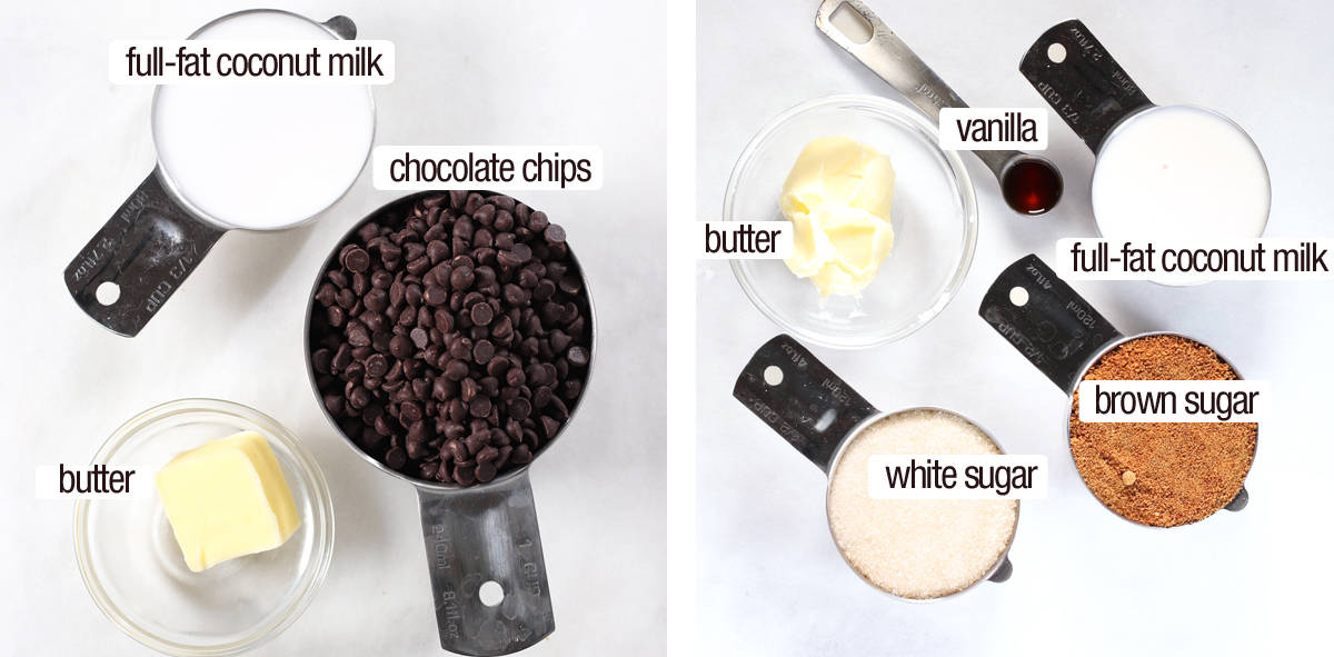 praline and chocolate truffle ingredients