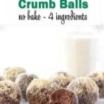 brownie cookie crumb balls.