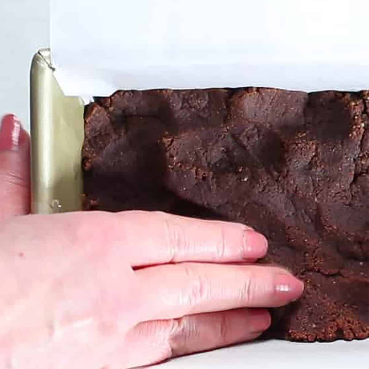 chocolate peanut butter brownies, healthy, no bake.