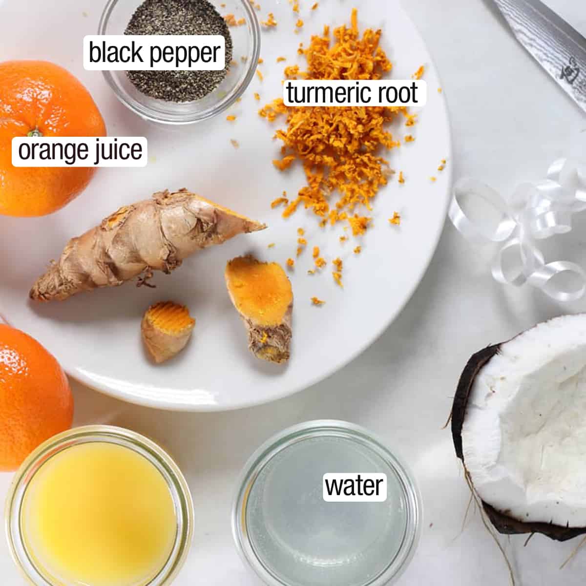 turmeric shot ingredients