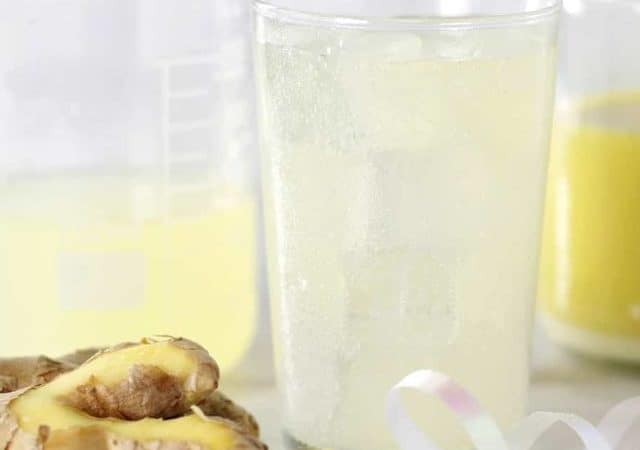 Ginger Juice in a Glass