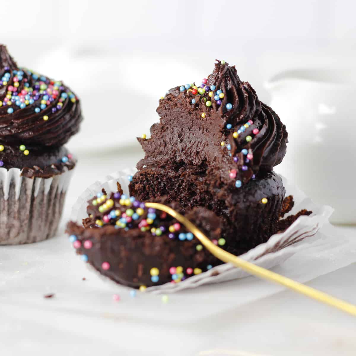 healthy chocolate cupcakes