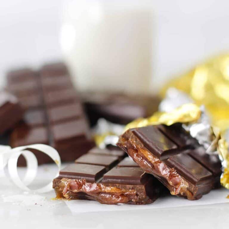 Chocolate Caramel Candy Bars Green Smoothie Gourmet