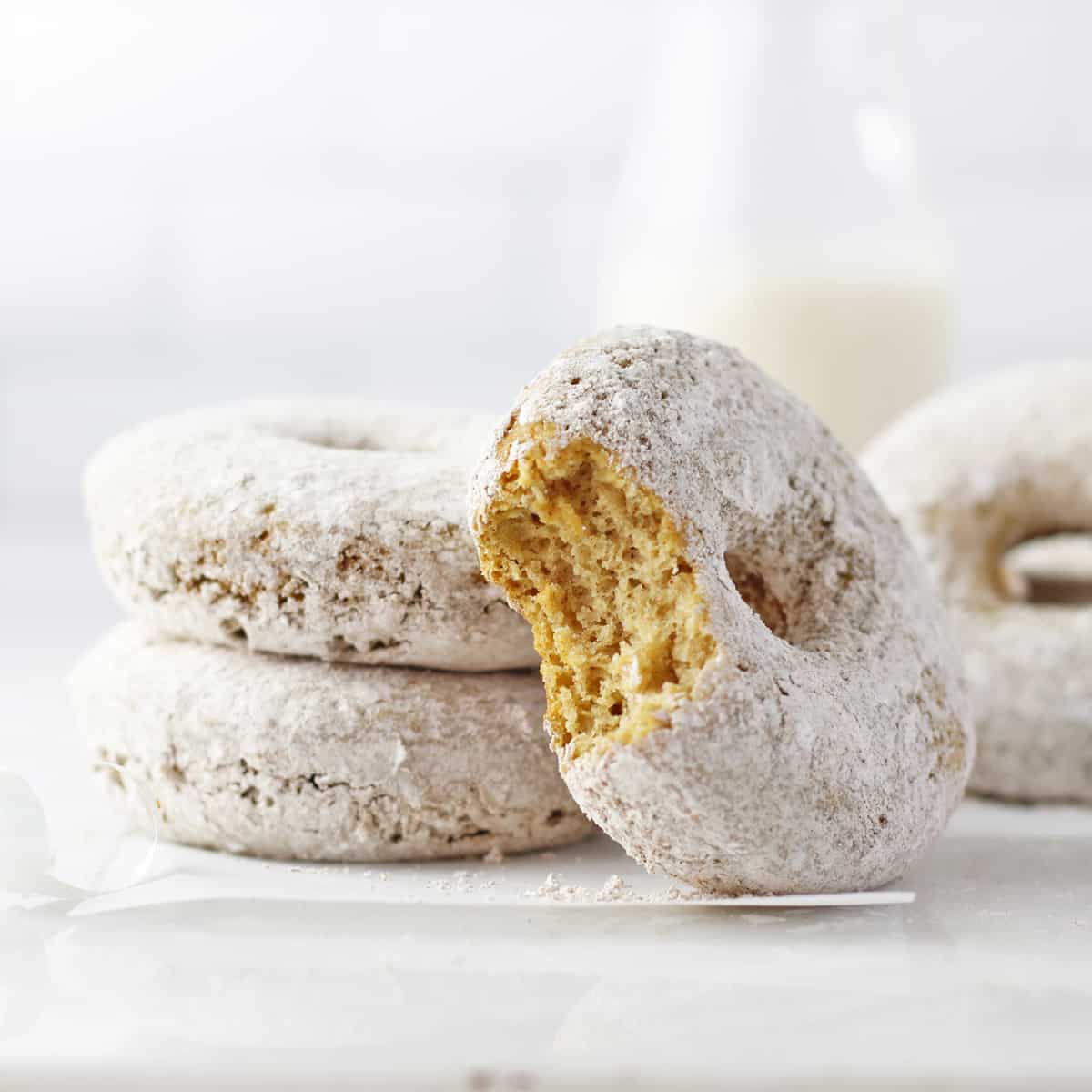 baked powdered Donuts