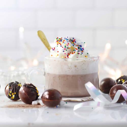 mini hot cocoa bombs.