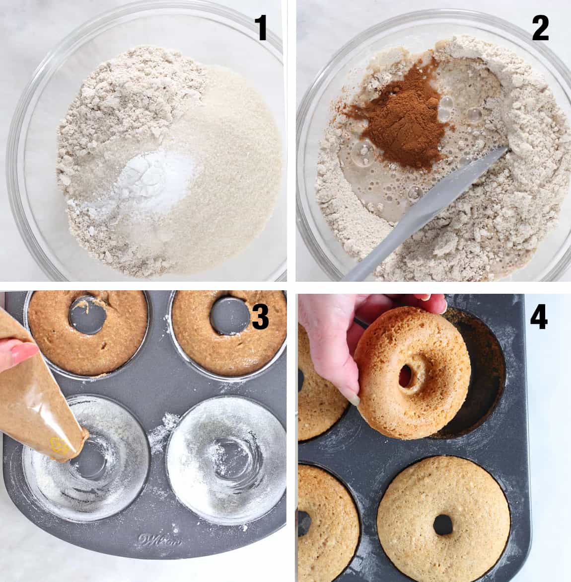 steps to make donuts