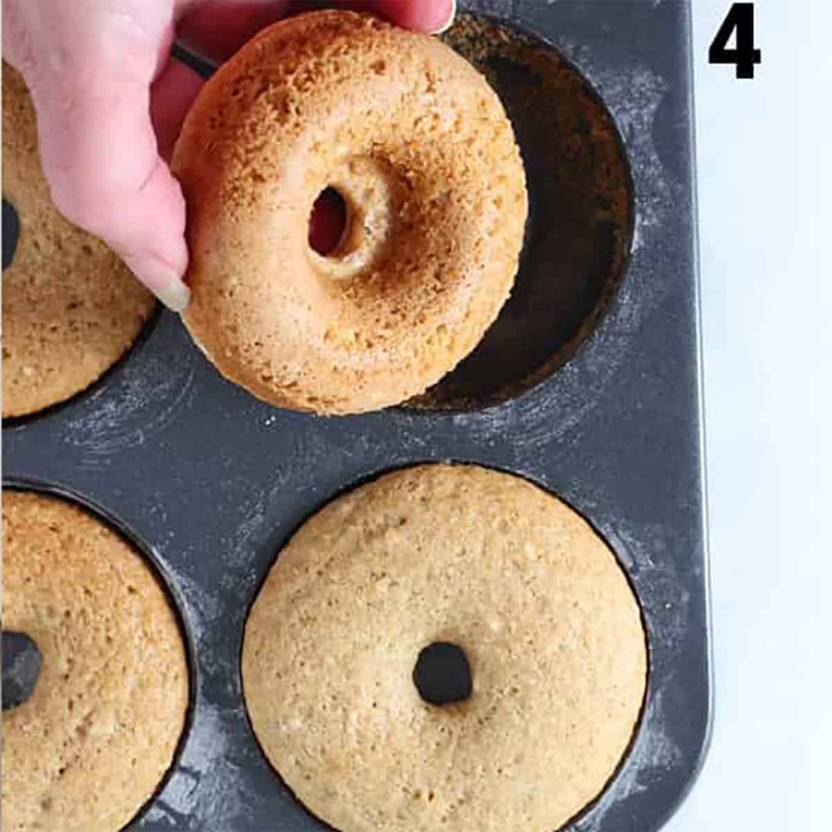 bake the donuts in a donuts pan.