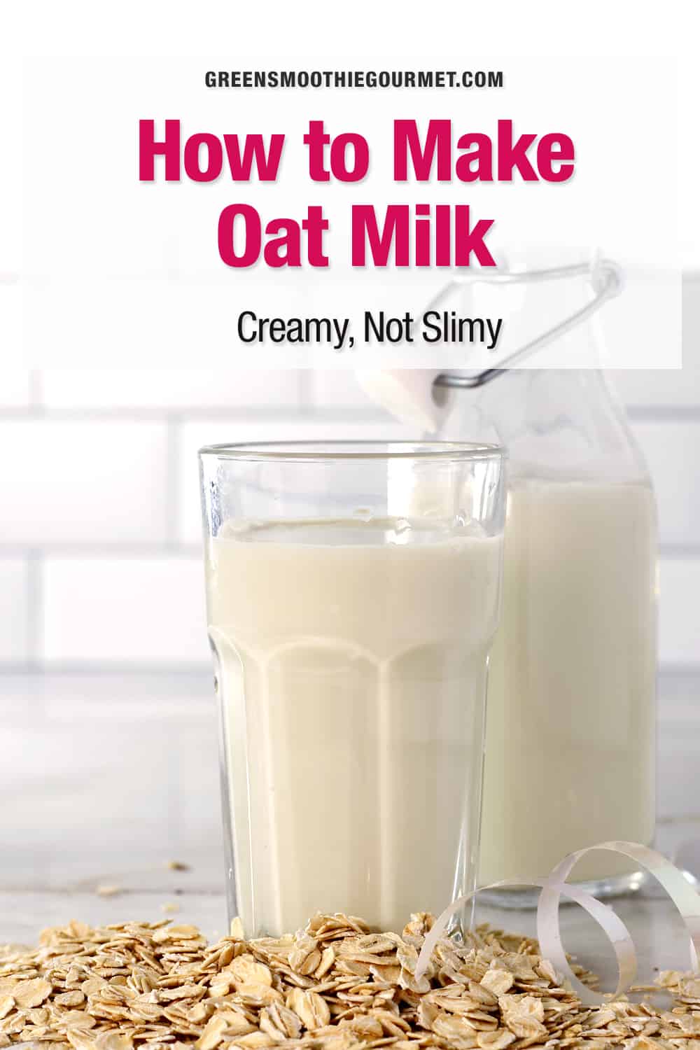 homemade oat milk