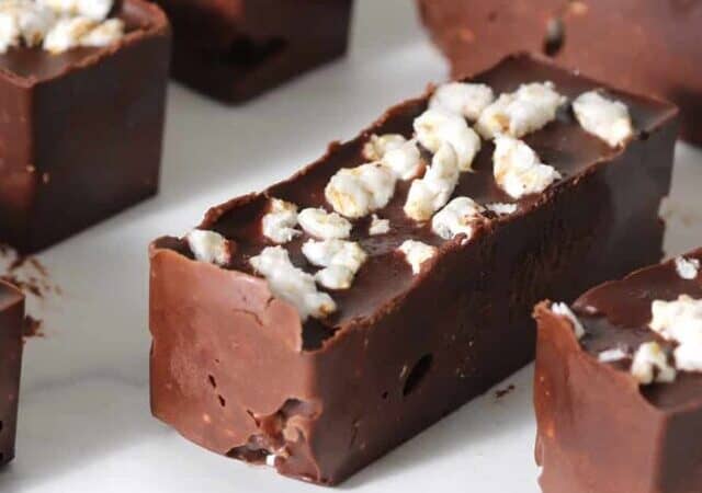 chocolate rice cakes