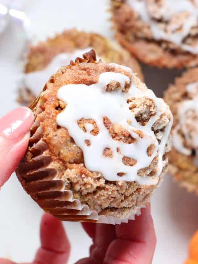 Healthy Pumpkin Muffins with No Refined Sugar