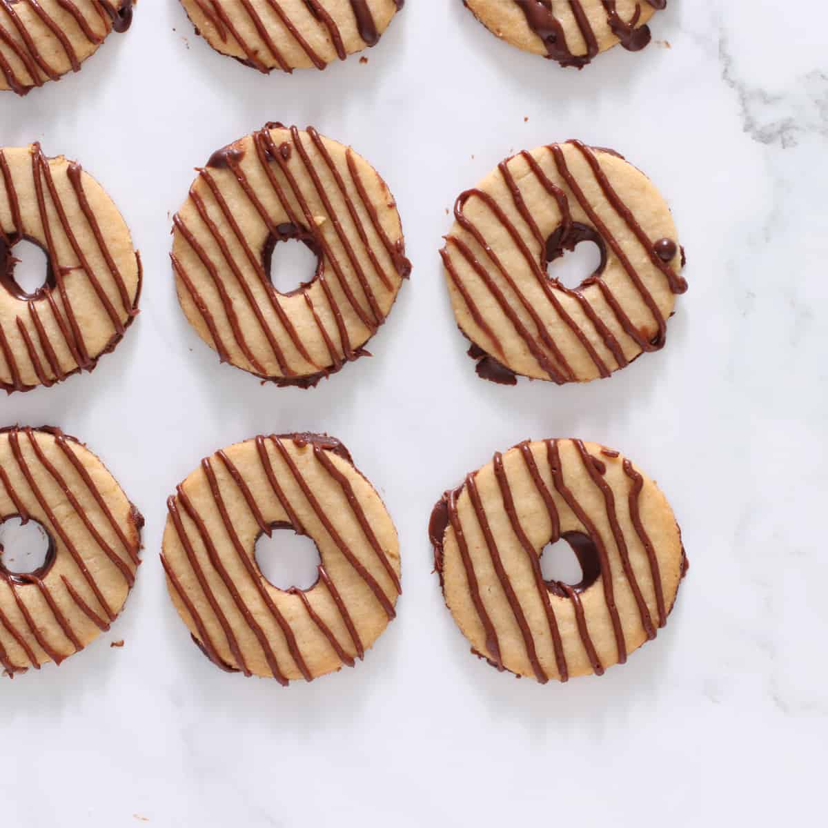 fudge stripe cookies