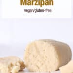 sliced marzipan