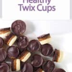 a cluster of healthy twix cups.