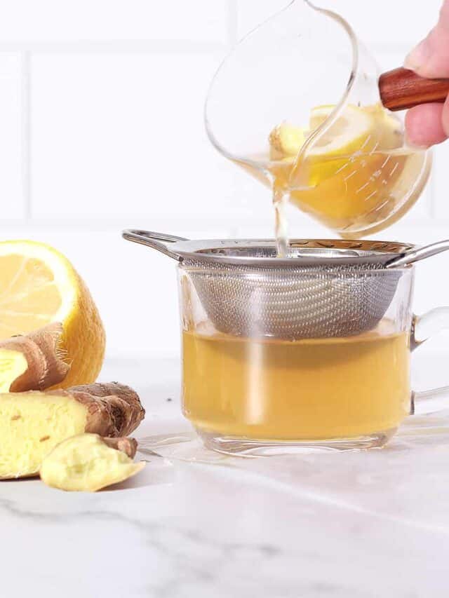 How to Make Ginger Tea in 2 Easy Steps