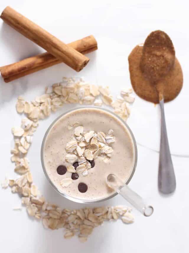 Peanut Butter Oatmeal Smoothie